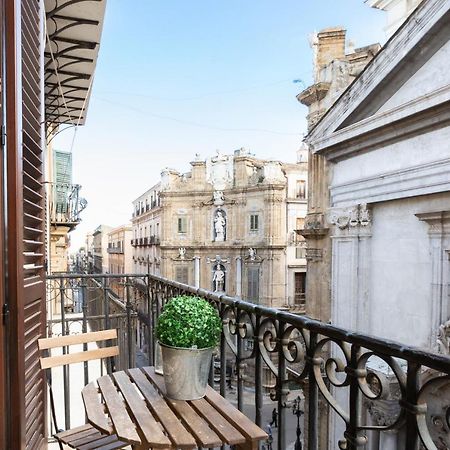 Quattro Canti Charming Flat Palermo Luaran gambar